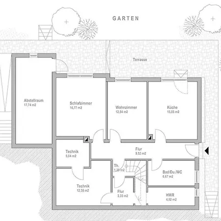 In The Moselschiefer House Apartment *